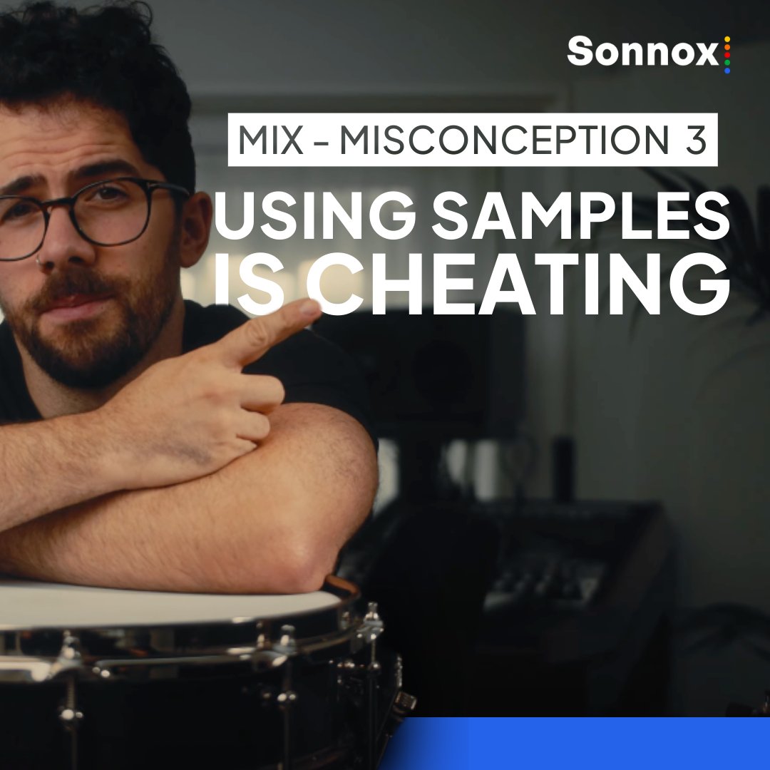 📢 The Third &amp; Final Mix-Misconception: Using Samples Is Cheating 📢

Find out how George Lever uses samples to enhance original recordings, not replace them.

👀 Watch Mix-Misconceptions Now (link in bio) 👀

#musicproduction