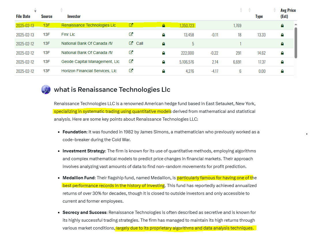 s2upid's tweet photo. $MVIS Renaissance Technologies re-opens position with 1.3M share buy.
#smartmoney #institutionalinvestors #fintel
https://t.co/3XFZZgYrpS https://t.co/IooMAInXex