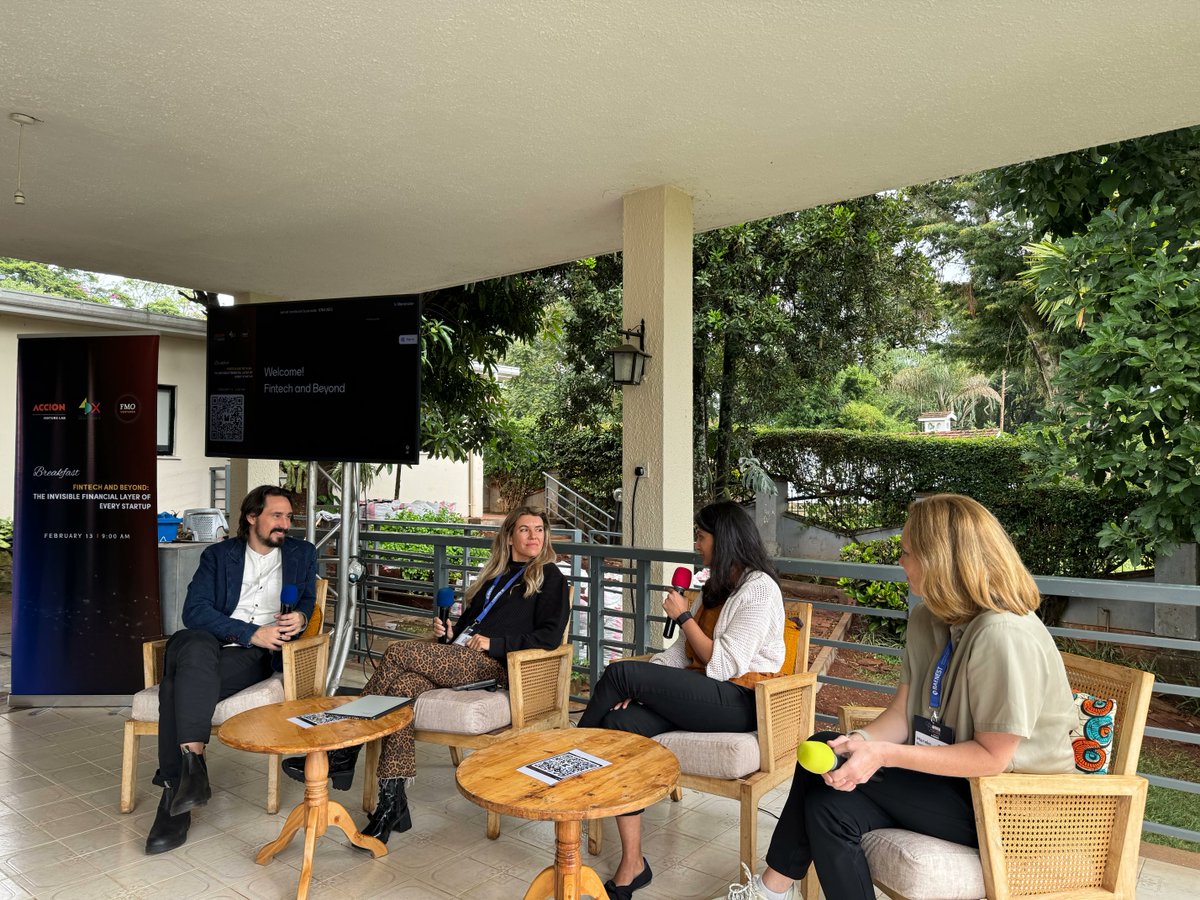 Rainy start to the day, but a fantastic "fintech &amp; beyond" event with 4DX Ventures &amp; FMO Ventures.

Sincere apologies to everyone I missed—let's Zoom next week.

Shoutout to every investor, founder &amp; LP still believing in Africa.

Thanks for coming to our breakfast.