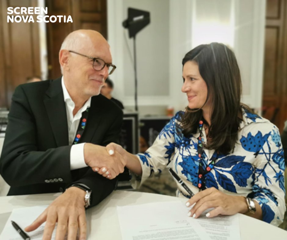 Screen Nova Scotia (@screen_ns) on Twitter photo Strengthening ties: <a href="/Screen_NS/">Screen Nova Scotia</a> & nordmedia have signed a letter of intent to promote co-productions and foster relationships between film producers in Nova Scotia and those in Lower Saxony/Bremen (Germany) 📽️🤝
mailchi.mp/screennovascot… Strengthening ties: <a href="/Screen_NS/">Screen Nova Scotia</a> & nordmedia have signed a letter of intent to promote co-productions and foster relationships between film producers in Nova Scotia and those in Lower Saxony/Bremen (Germany) 📽️🤝
mailchi.mp/screennovascot…