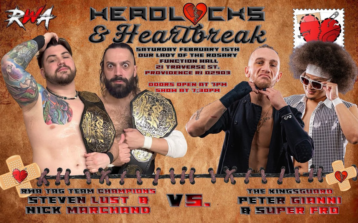 pgthechef's tweet image. Feb 15 Superfro and I make our RWA debut and plan to do it with a statement.