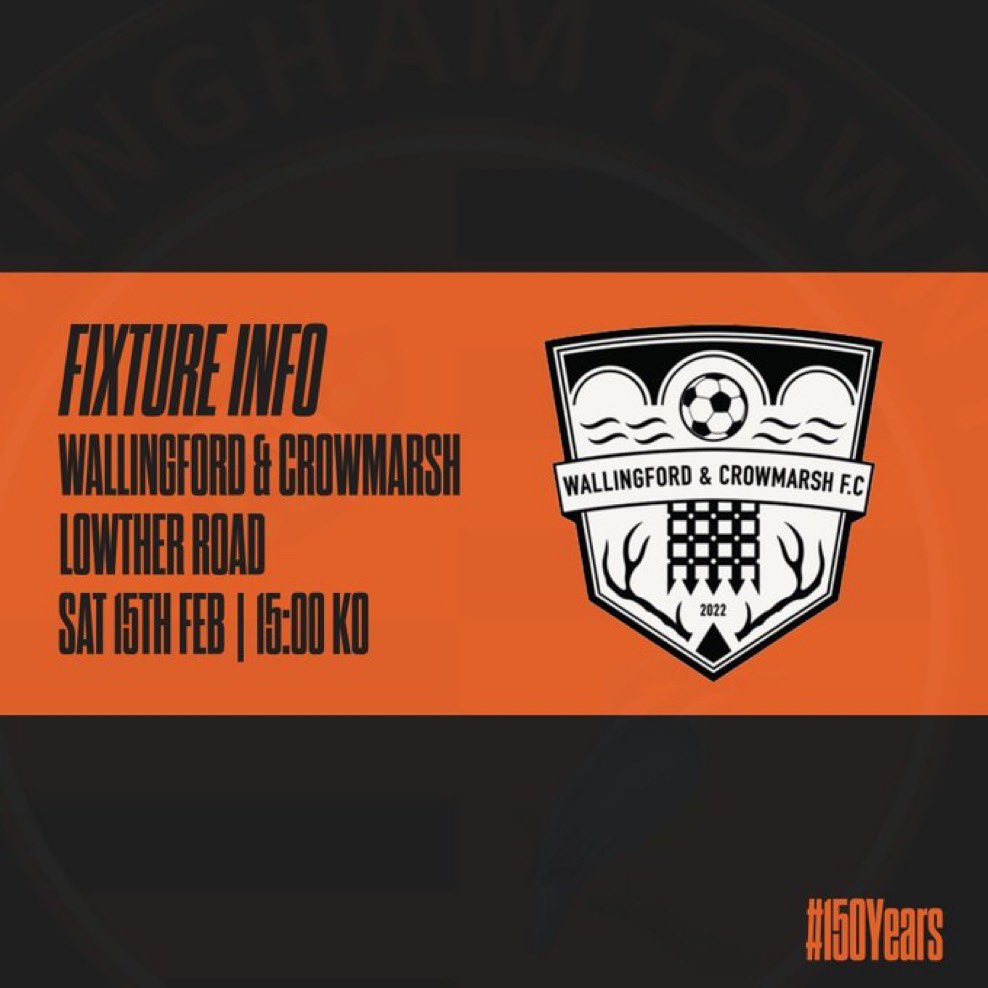 EmmbrookSSClub's tweet photo. ⚽️SATURDAY 15th⚽️

🟠Wokingham Town v Wallingford &amp; Crowmarsh ⚪️

KO- 3pm 

At #EMMBROOKSPORTSANDSOCIALCLUB 

Venue: Lowther Road, Emmbrook, Wokingham RG41 1JB https://t.co/nzlPcMtEg1