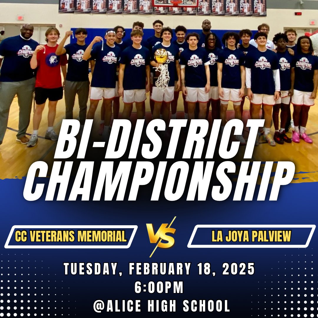 Save the date for our Bi-District Championship Game!! <a href="/VMHSBasketball/">VMHS Boys Basketball</a> #RoadToState