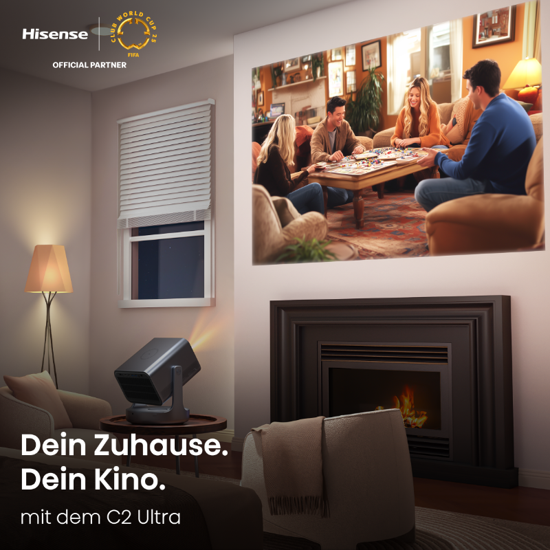 Mach dein Wohnzimmer zum ultimativen #Kino-Highlight! Mit dem #Hisense #C2 Ultra erlebst du atemberaubende Bilder, mitreißenden Sound und echtes #Blockbuster-Feeling – ganz entspannt von deiner Couch aus. 🎥🔥 #Laser #C2Ultra #Technology #Qualität #Premium