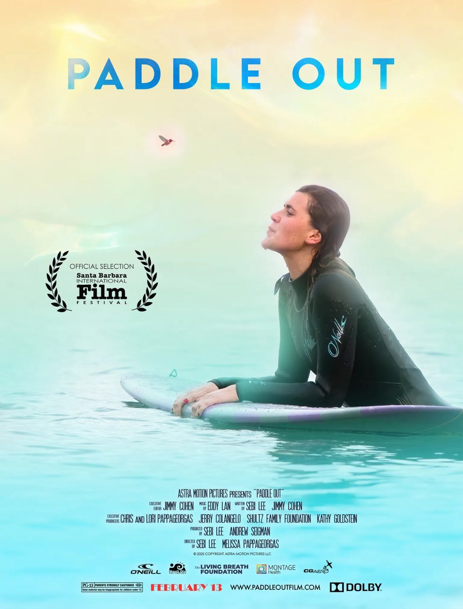 “PADDLE OUT destroyed me. It’s an emotionally gut-punch about love, community, and never giving up on your passions. It follows Melissa Pappageorgas, a 33-year-old with cystic fibrosis who fell in love with the healing power of surfing.”

spoilerfreereviews.com/post/paddle-ou…