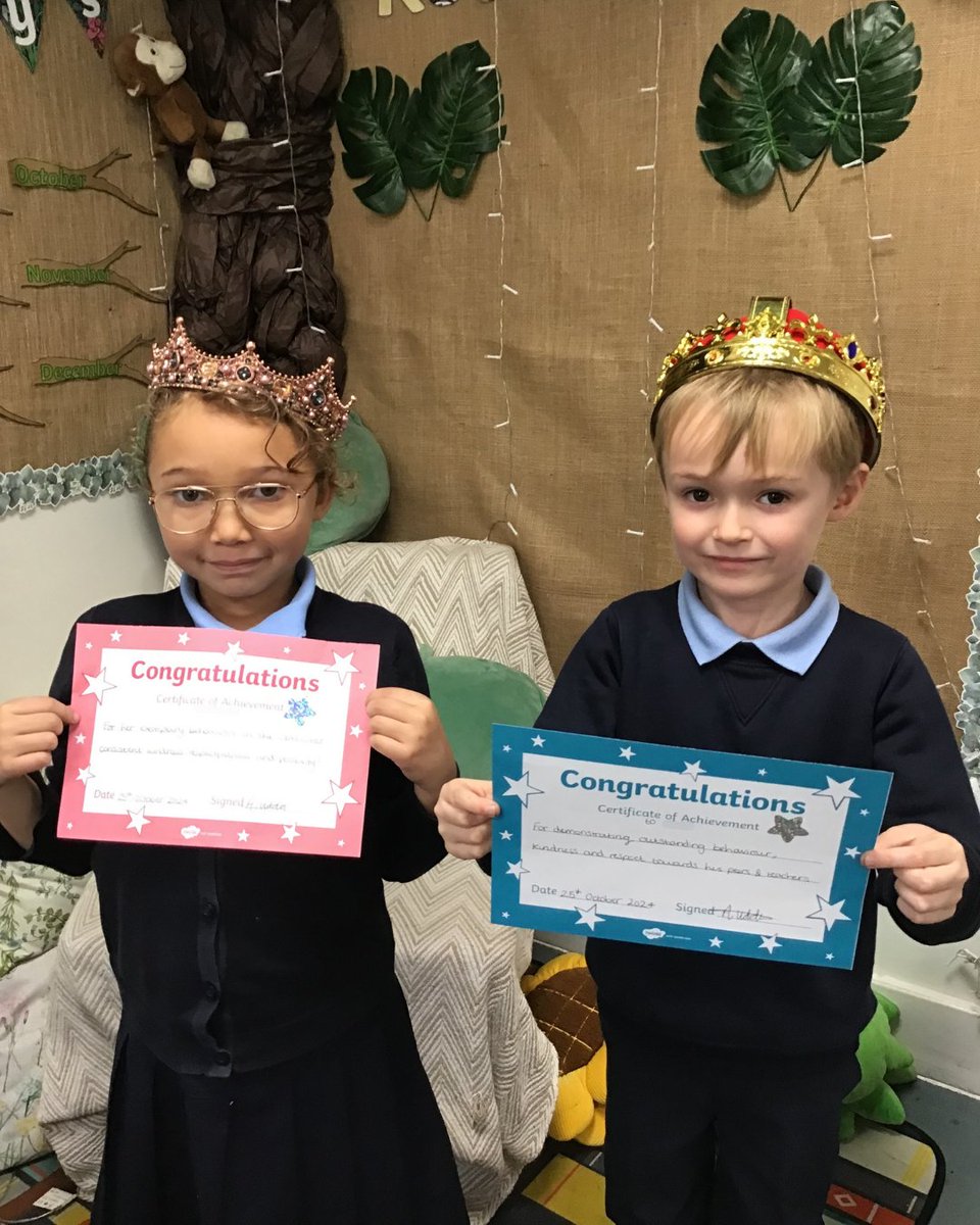 🌟 "At St Elizabeth’s, we love celebrating our students' achievements! Each half term in Year 2, we crown a King and Queen to recognise two children for their effort, kindness, and dedication. 👑" ~ Miss Uddin

#StElizabeth #TowerHamlets #BethnalGreen #Hackney #Stratford