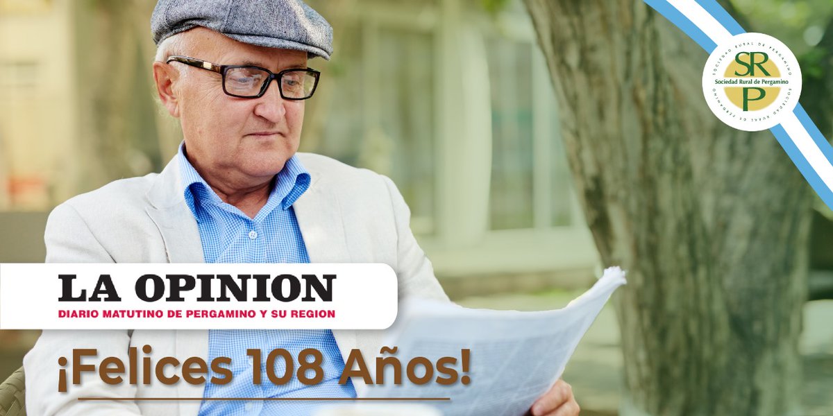 🖲 𝟏𝟑 𝐝𝐞 𝐟𝐞𝐛𝐫𝐞𝐫𝐨 | 𝟏𝟎𝟖° 𝐀𝐧𝐢𝐯𝐞𝐫𝐬𝐚𝐫𝐢𝐨 𝐋𝐚 𝐎𝐩𝐢𝐧𝐢𝐨́𝐧 𝐏𝐞𝐫𝐠𝐚𝐦𝐢𝐧𝐨 🖲

Felicitamos y agradecemos al equipo del diario por la gran labor que hacen escribiendo la historia de nuestra ciudad. 

<a href="/LaOpiniONline/">Diario LA OPINION</a>

#AniversarioLaOpinión