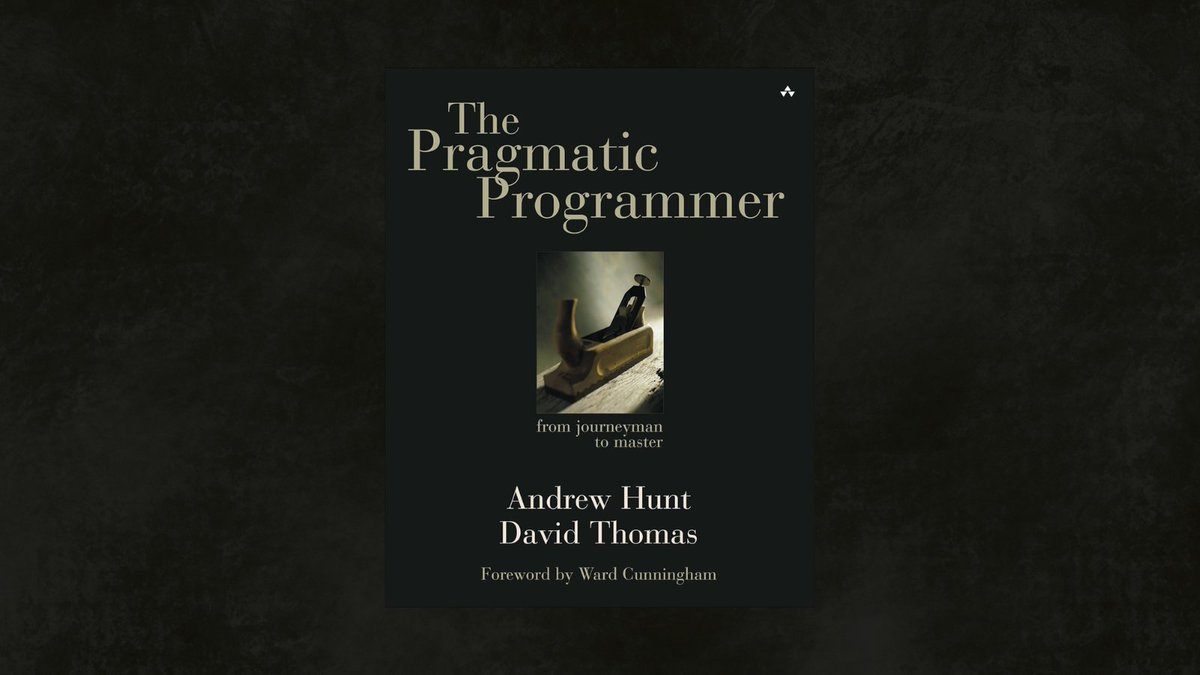 systemdesignone's tweet photo. If you want to become a world-class software engineer (I'm not kidding), read these 8 books:

What else should make this list?

1. The Pragmatic Programmer 

It'll teach you the core software development process. https://t.co/22I6n9RnQV