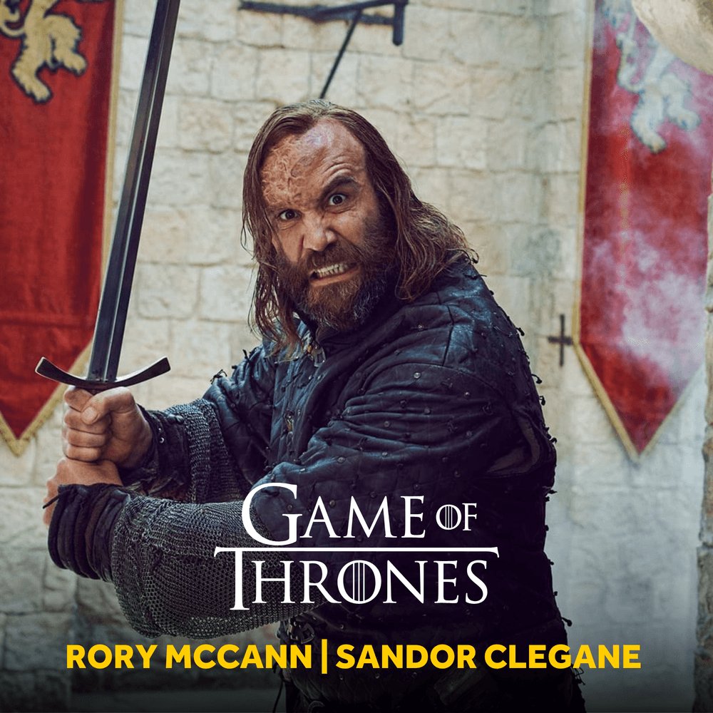 Cinemoz's tweet photo. Rory McCann, Scottish actor, rose to fame with #GameOfThrones ⚔️, known for Sandor "The Hound" Clegane 🐺.

See him in #TheDamned 🔥, now showing at #CinemozGalaxy 🎬! https://t.co/yLUjAAQ7ED