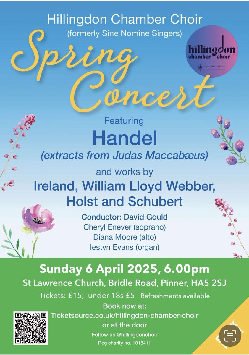 Our spring concert rehearsals are well underway! We have delights known and some less familiar (but a famous name)... Intrigued? Save the date! Sunday 6 April 6 pm, <a href="/SLE_Church/">St Lawrence Eastcote</a> #Handel #Holst #Ireland #Schubert #WilliamLloydWebber 🎼 🎵 🎵🎵 <a href="/HillingdonToday/">Hillingdon Today</a> <a href="/eastcotelocalco/">Eastcote Local</a>