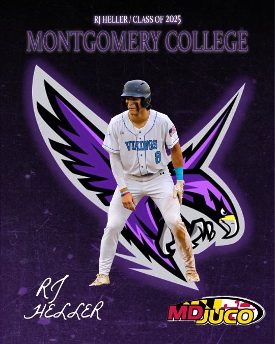 I’m excited to announce my commitment to Montgomery College to continue my academic and athletic career. I want to thank my parents, coaches, and teammates for supporting me in this process. 
<a href="/WWVikesBaseBall/">WaltWhitmanVikings⚾️</a> <a href="/DMVProspectsBSB/">DMV Prospects Baseball</a>