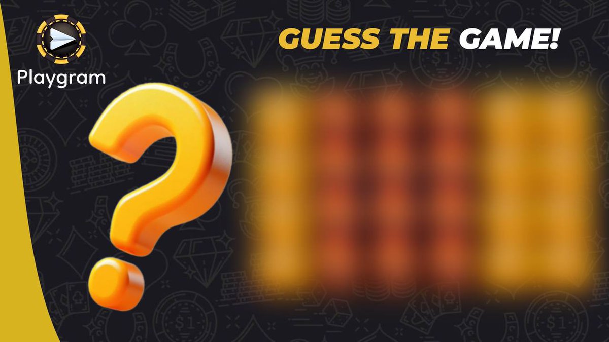 🎮 Guess the Game! 🎰

Ready for a fun (tough) challenge? Can you guess the game hidden behind this blurred image?

🎯 Drop your answers below by end of Sunday and you have a chance to win 100 free spins!

Show us how well you know your slots! 🏆