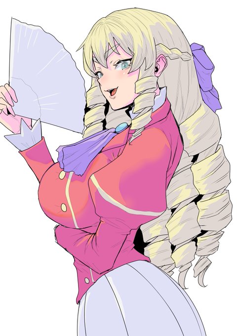 縦ロール太眉お嬢様おぢさん!!!!!🫶🫶♡♡♡♡ 