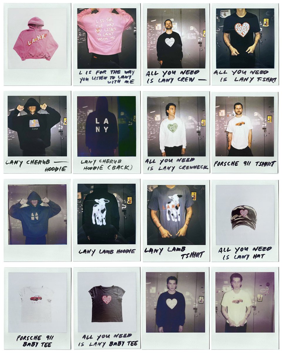 thisisLANY's tweet image. HAPPY EARLY VALENTINE’S DAY❤️🩷 NEW MERCH IS LIVE FOR THE NEXT 72 HOURS ONLY
-
LANYMERCH.COM
