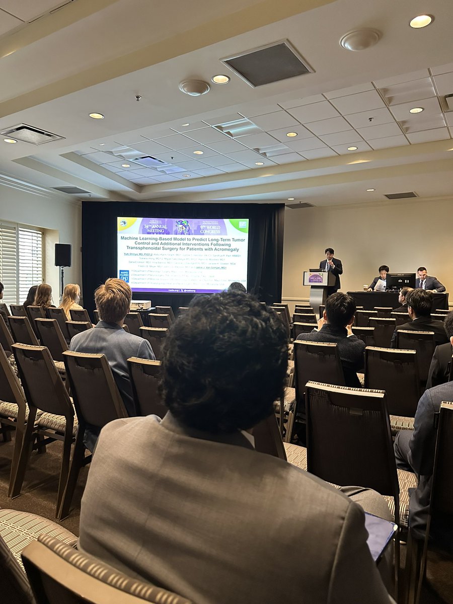 Jamie Van Gompel MD (@jamievangompel) on Twitter photo Amazing machine leaning for GH #pituitaryadenoma surgery talk by <a href="/ShinyaYuki/">yuki shinya</a> <a href="/NASBSorg/">NASBS</a> <a href="/MayoClinicNeuro/">Mayo Clinic Neuro</a> <a href="/MayoClinic/">Mayo Clinic</a> <a href="/UTokyo_News/">東京大学 | UTokyo</a> Amazing machine leaning for GH #pituitaryadenoma surgery talk by <a href="/ShinyaYuki/">yuki shinya</a> <a href="/NASBSorg/">NASBS</a> <a href="/MayoClinicNeuro/">Mayo Clinic Neuro</a> <a href="/MayoClinic/">Mayo Clinic</a> <a href="/UTokyo_News/">東京大学 | UTokyo</a>