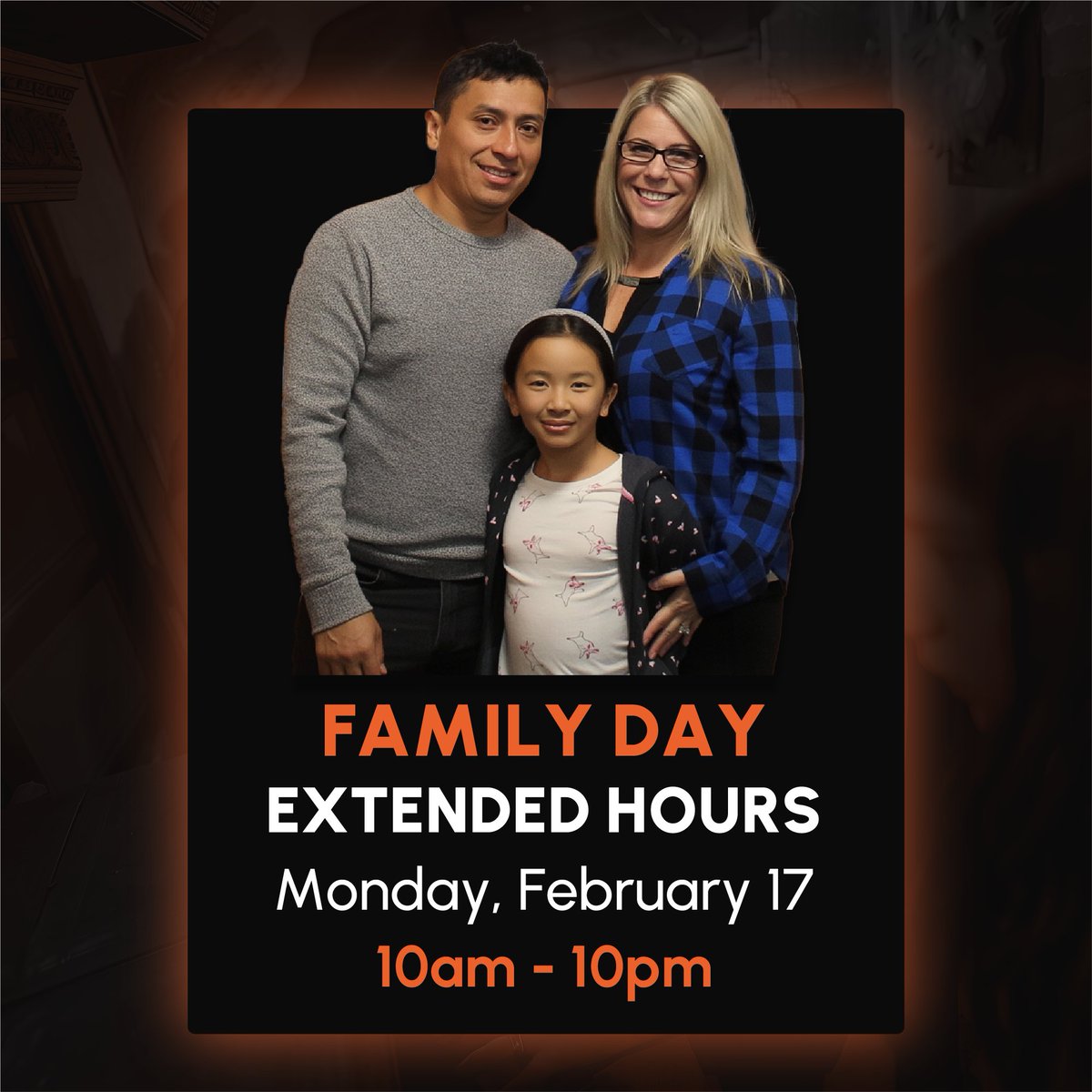 We're open all day on #FamilyDay! Want to definitively find out who the smart one is? 😉 Get booked in for an adventure together on Monday! Choose your room at: roomescapeottawa.com #Ottawa #Family #OttawaFamily