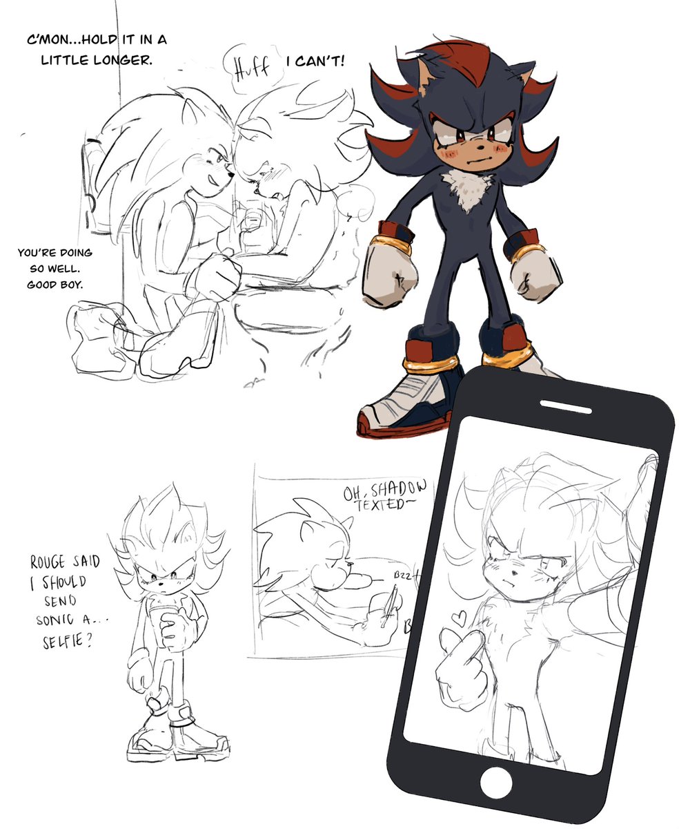 some sonadow sketches inspired by day 2’s prompts of dirty talk / shaking 🤭 and day 3’s prompt of photo! 👀💙🖤

#shadowthbw25 #sonadow #Sonadownsfw #sonicnsfw 
<a href="/shadowbottomwk/">🎀 ꜱʜᴀᴅᴏᴡ ʙᴏᴛᴛᴏᴍ ᴡᴇᴇᴋ . * | #shadowthbw25</a>