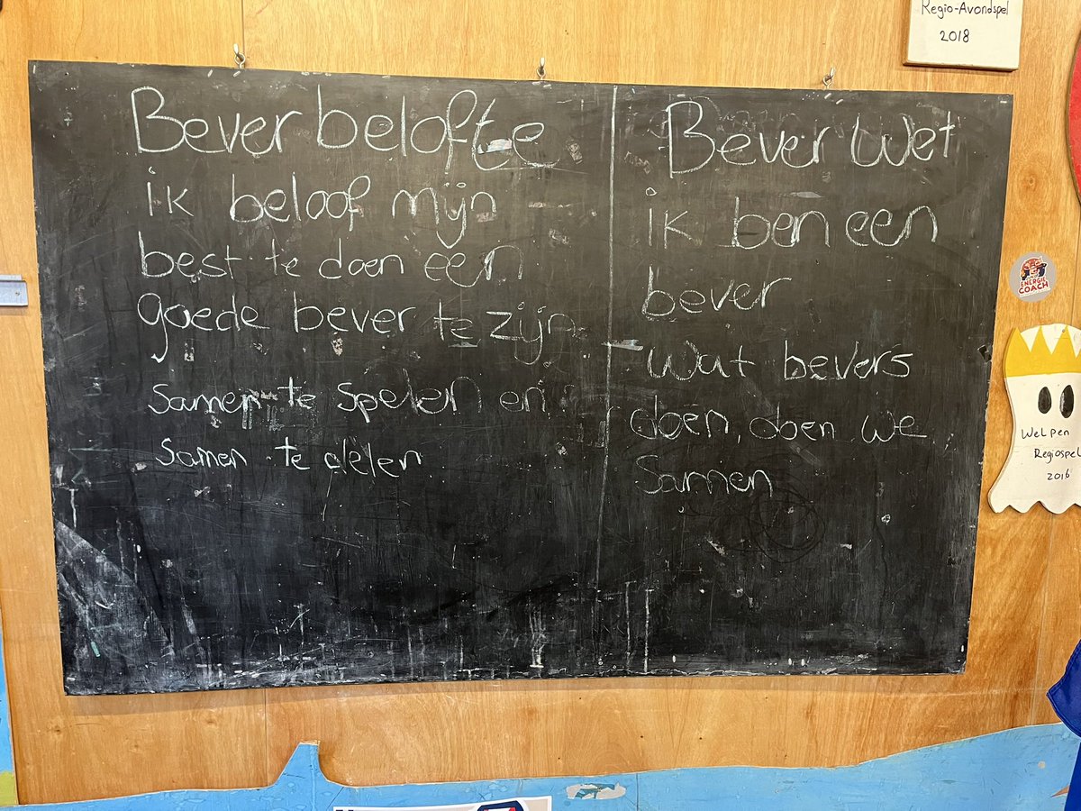 Ik was zaterdag bij de installatie van mijn kleinzoon Floris als bever in Voorhout. Zo’n beverbelofte en beverwet zet je aan het denken. Met samen dingen doen kom je verder dan in je eentje.