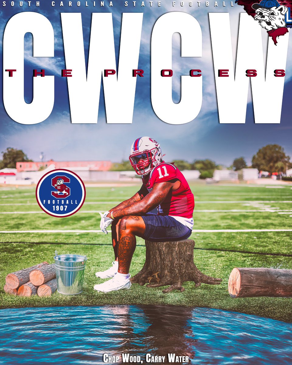 SCState_Fb's tweet photo. #GoDogs

TRUST THE PROCESS and CHOP WOOD; CARRY WATER‼️

@SCStateAthletic @SCSTATE1896 @MEACSports @coachberry77 @hbhboog 
#PayTheFEE
#DigDEEP
#FearTheBITE
#CWCW
#BBB
🔴🔵🐶🏈 https://t.co/v1Idytr8jk