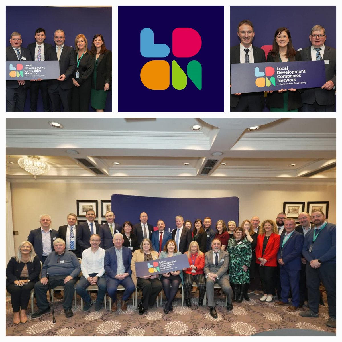 southwestmayo's tweet image. A red letter day for our national network. We launched a fab new brand, LDCN and engaged with Ministers, TDs, and Senators from across Ireland. Thanks so much to @daracalleary, @conwaywalsh, @Alan_Dillon & Paul Lawless for attending👏👏👏❤️💚 #collectivevisionfairersociety