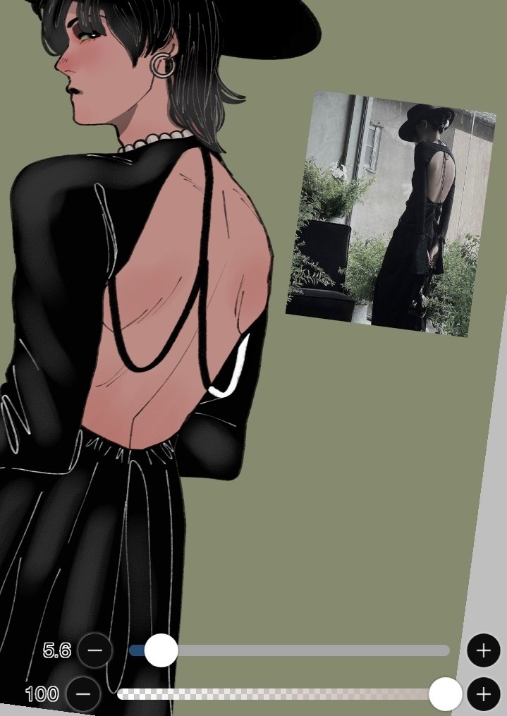 _toshimoji_'s tweet photo. #WIP just make a sketch of Toshiya and backless dress 💙 https://t.co/NcZlCBxlV8