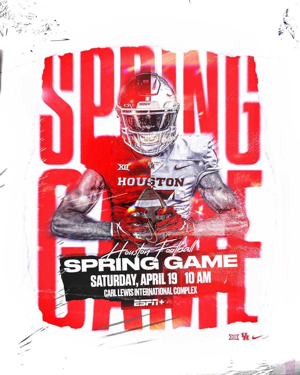 Houston Football (@uhcougarfb) on Twitter photo Mark those calendars.
Houston announces spring practice dates, Red-White Spring Game as Cougars prep for Year 2 under <a href="/CoachWEFritz/">Coach Willie Fritz</a>.
🏈 bit.ly/UHSpring25 Mark those calendars.
Houston announces spring practice dates, Red-White Spring Game as Cougars prep for Year 2 under <a href="/CoachWEFritz/">Coach Willie Fritz</a>.
🏈 bit.ly/UHSpring25