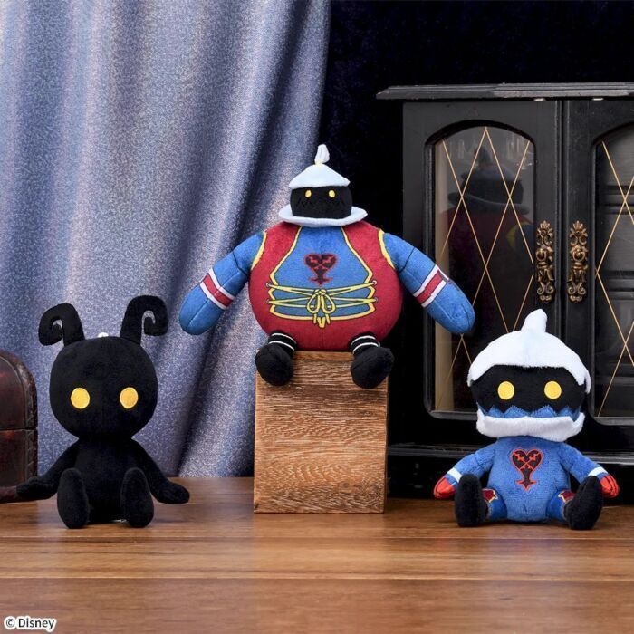 🖤 #KingdomHearts is getting a special Sega prize plush featuring the iconic #Heartless from the series, including the Shadow, Large Body, Soldier, and Mushrooms! 
Release Date: February 2025
🛒 buff.ly/4jPnMf5