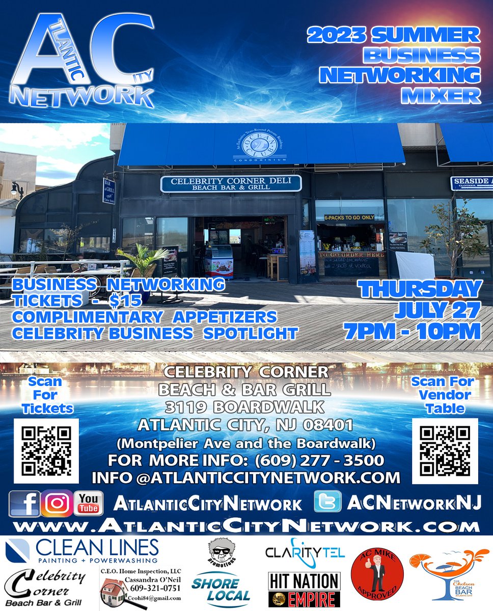 ACNetworkNJ's tweet photo. Reminder today 6pm-9pm Business Mixer Dave &amp; Buster's - https://t.co/K0FbzjvIfS https://t.co/ZkxUgSGaHz