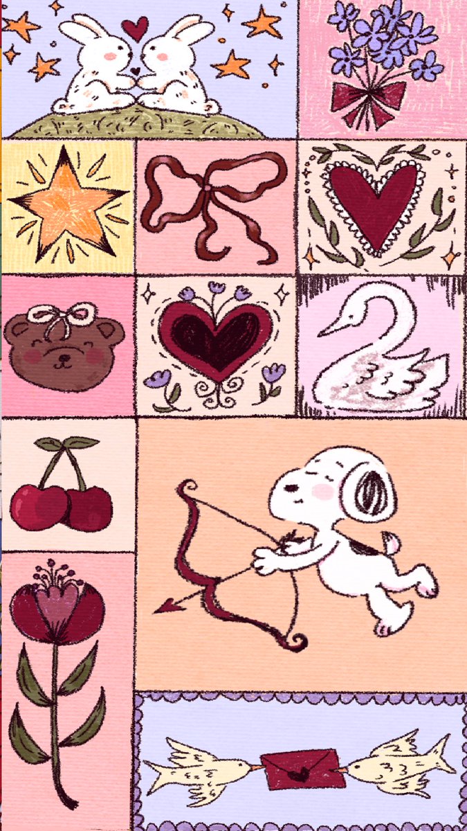 rosieroot's tweet image. lockscreen versions 💌🏹