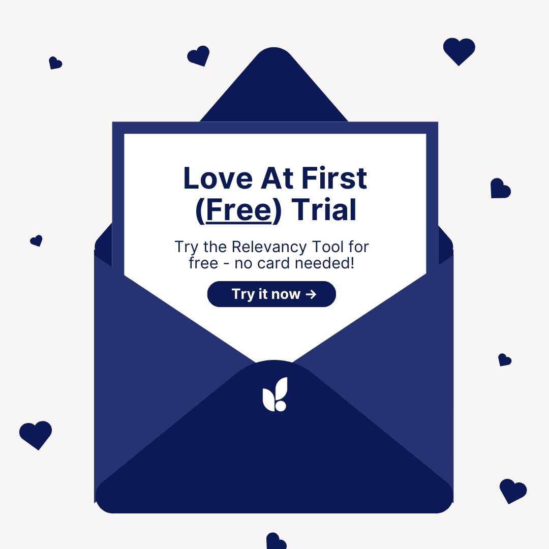 thisisnovos's tweet photo. Do you want to show your clients some love with exceptional results? 💘

We’ve got the perfect match for you! ✨

For a limited time, we’re sharing the love with a FREE trial of our #RelevancyTool (no card details required!

Sign up now ⤵️

https://t.co/3tBiQKukaj https://t.co/E1AoPiqOsh