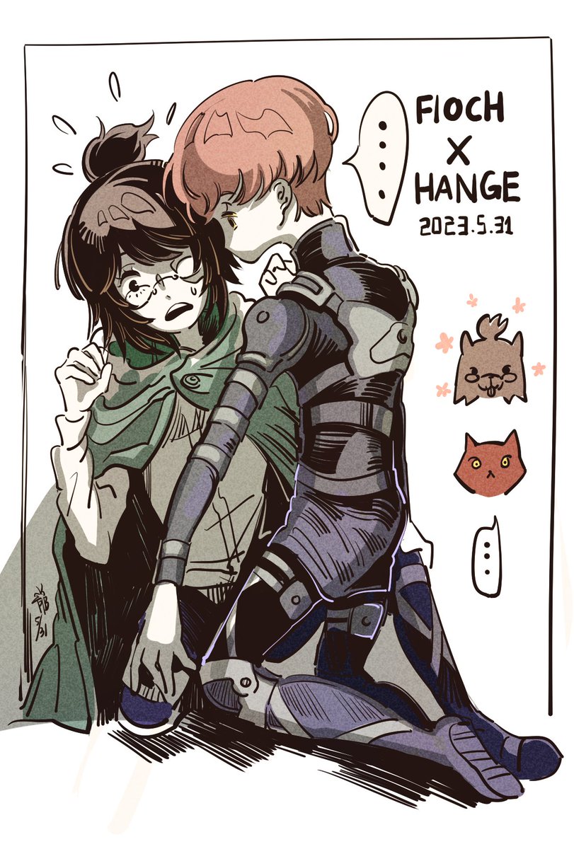 PeakingLbeetle's tweet image. #flohan
An old art reupload😅