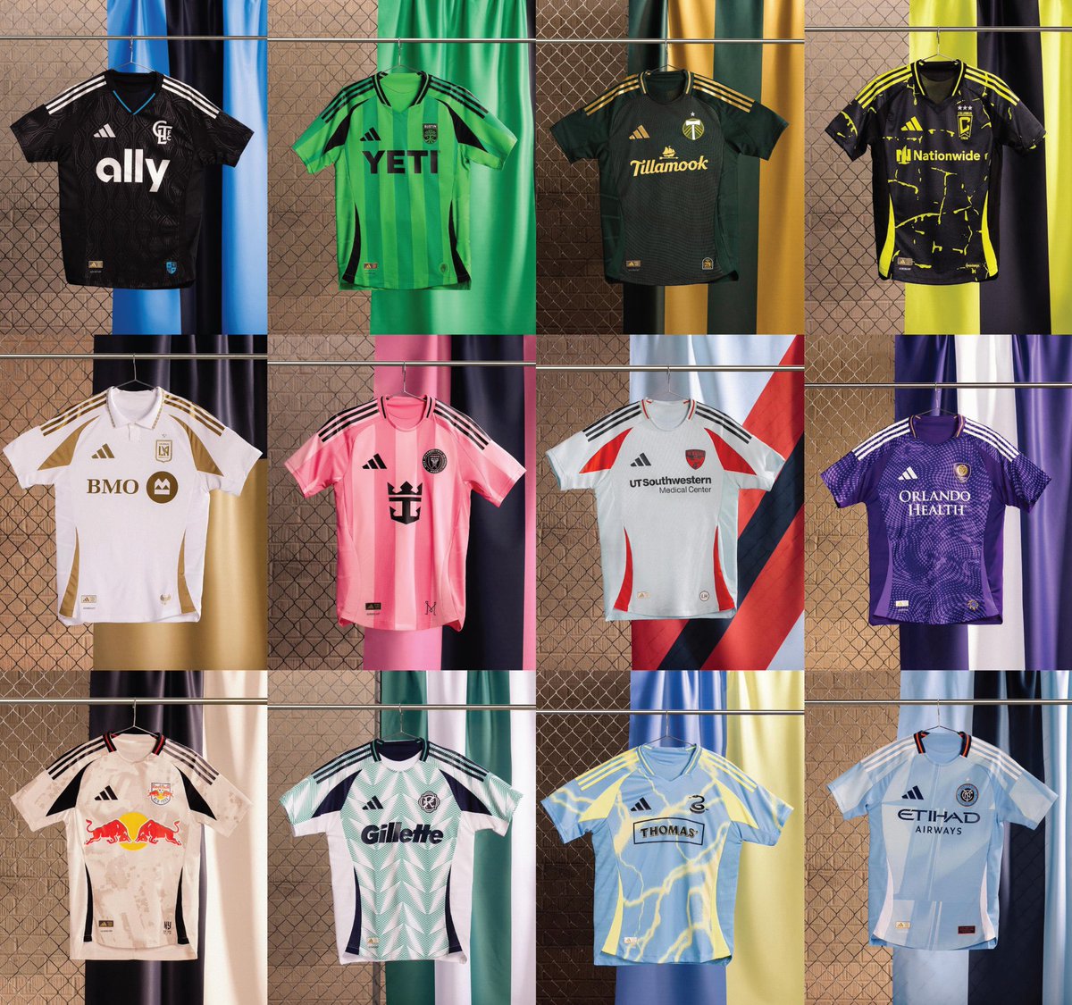 talkinpitchside's tweet photo. Which of the newly released MLS kits for 2025 are your favorite?

We will be discussing on the podcast tomorrow! 

#MLS #kits #soccer #football #futbol #fyp #foryoupage #foryou #viral #explore #explorepage https://t.co/IVu0mFsAEf