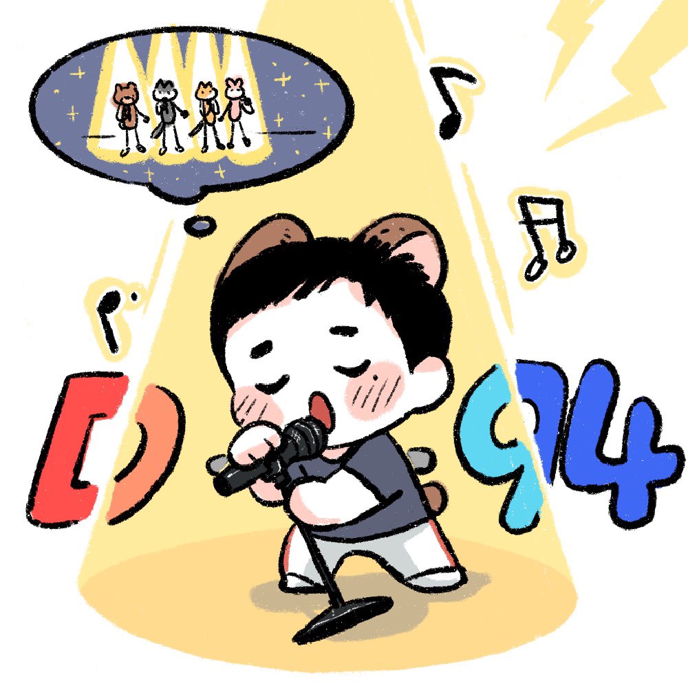 MJ_Fore's tweet image. 🐻우리미는 노래 연습중..💕
형들이랑 스글부를 날까지 D-94!!