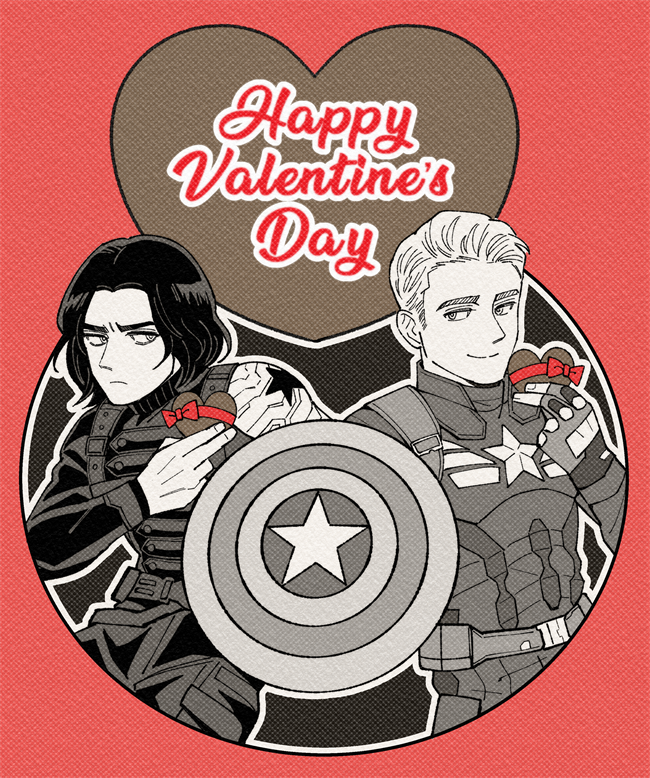 valentine’s day+stucky💝