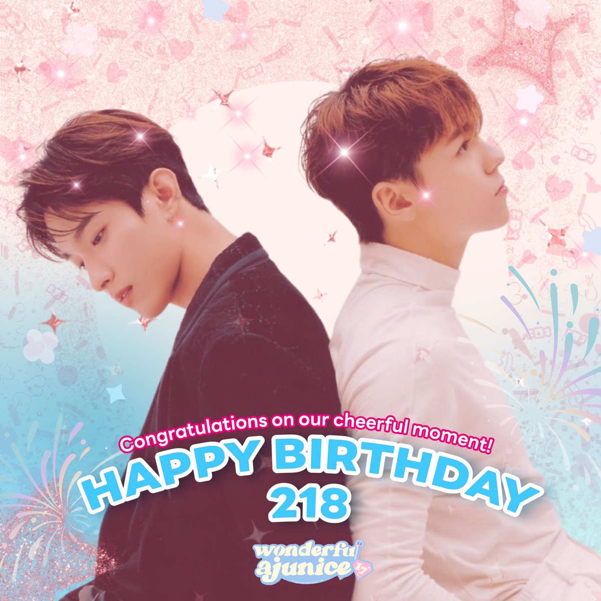 AJU_WONDERFUL17's tweet photo. 🎂 05) Happy Birthday 0218!

On February 16th, let’s sing Happy Birthday to #DK and #VERNON together! 🌟 Don’t forget to practice your singing~

https://t.co/ZDhtoErFnq https://t.co/uoJeBdgQhH