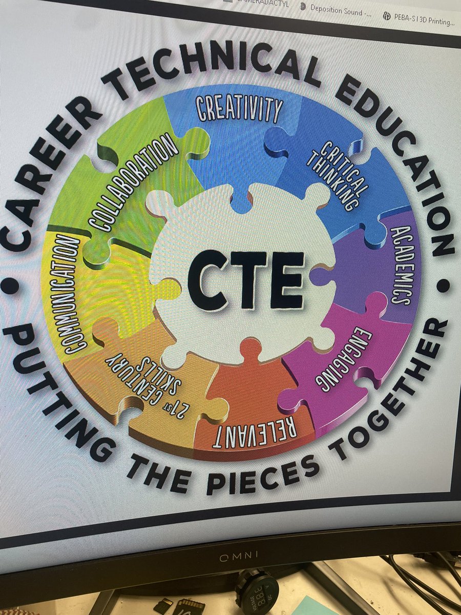 CTE colleagues! February is CTE month. How do you celebrate it and bring awareness to your program? Looking for ideas! 😀 #cte #achs #sequoits #cad #woodworking #Engineering #electronics #trades #highschool