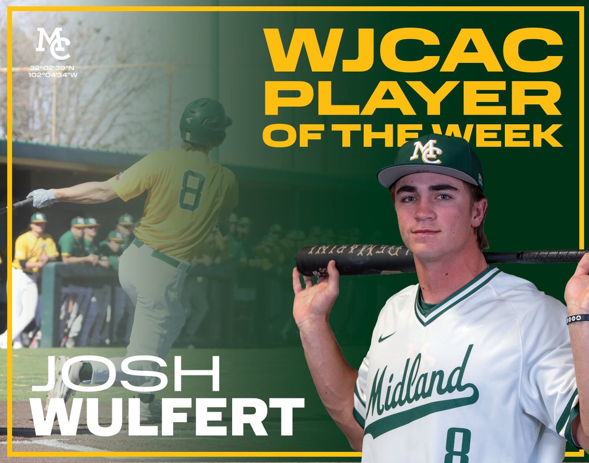 Congratulations to Jacob Kuhn and Josh Wulfert for earning weekly WJCAC honors! Pretty good week for the two <a href="/PVBaseballNM/">PVBaseball</a> products.

#HumChaps