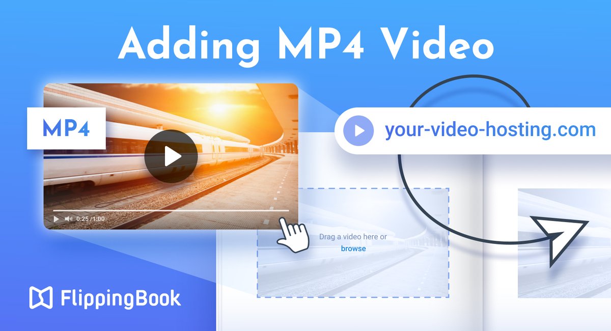 🎥 Exciting news: we now support MP4 videos as #interactive elements! To feature a video in your flipbook, you can link to MP4 files on any hosting platform or upload them directly into FlippingBook. ✨Learn more in our blog: flippingbook.com/blog/news/mp4-…