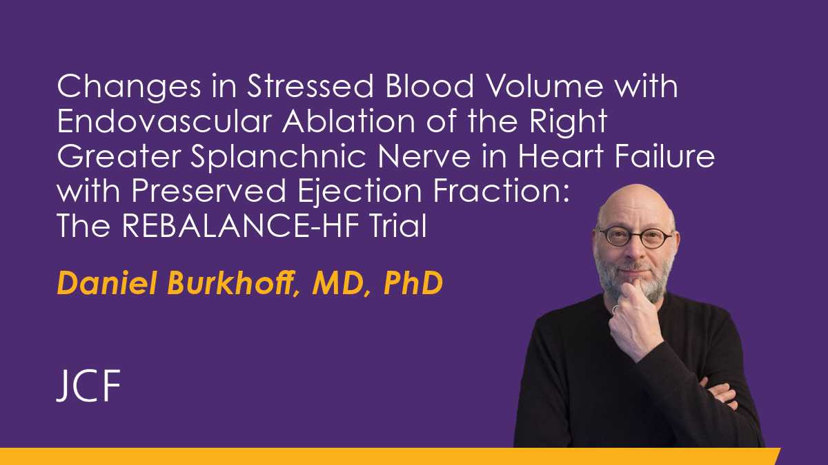 Journal of Cardiac Failure (@jcardfail) on Twitter photo 🔥 Science Alert!
REBALANCE-HF assessed permanent ablation of the right greater splanchnic nerve in HFpEF. In this sub-study, the authors found that permanent GSN ablation reduced stressed blood volume, thus reducing RAP & PCWP.  
#THT2025  
🔗 bit.ly/4hXV75Q 🔥 Science Alert!
REBALANCE-HF assessed permanent ablation of the right greater splanchnic nerve in HFpEF. In this sub-study, the authors found that permanent GSN ablation reduced stressed blood volume, thus reducing RAP & PCWP.  
#THT2025  
🔗 bit.ly/4hXV75Q
