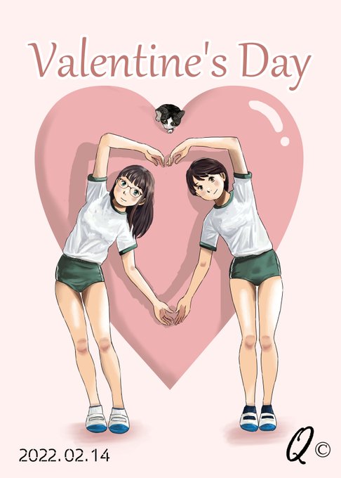 バレンタインイラスト2022好きな過去絵 