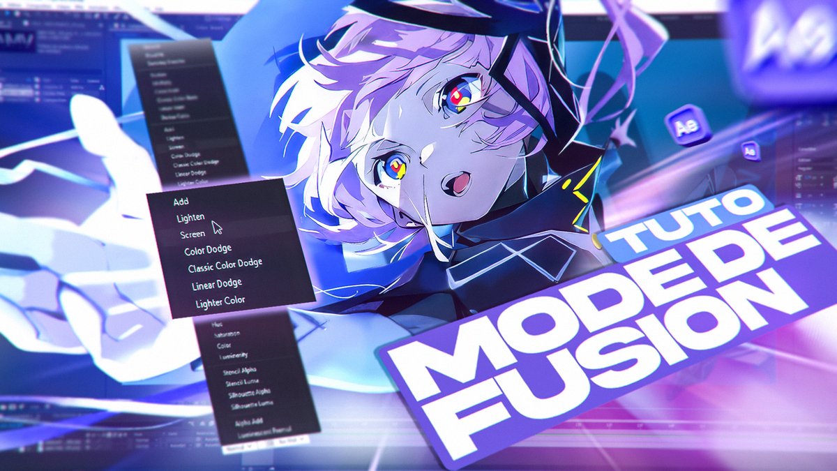 Nouveau tuto ! 
Cette fois, <a href="/Fnalex3/">Fnalex</a> vous apprend tout sur les modes de fusion ! de quoi avoir toutes les clés en main pour incruster au mieux vos overlays !
Le tutoriel sur les modes de fusion est disponible ici : 
youtu.be/gAmMcYm38Tg

(Minia par <a href="/6Miwo/">Miwo</a>)