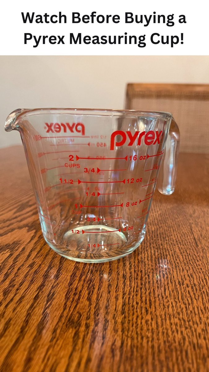 DeborahDian's tweet image. Need a new measuring cup?  You can't do better than #Pyrex.  Learn more about these cups from this #Amazon video review. Purchase on #AmazonHaul on your phone.

Video link:  amazon.com/live/video/0c4… 

#measuringcups #Ad