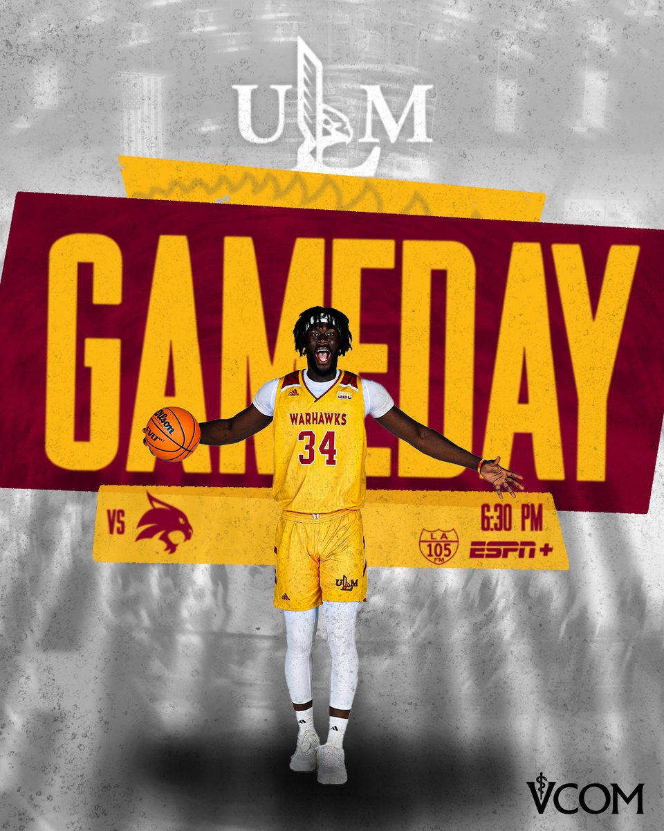 Best day of the week 😤

🆚 Texas State
⏰ 6:30 p.m.
📍 Fant-Ewing Coliseum
📺 ESPN+ (es.pn/4b2EcNw)
📻 ihr.fm/3B6KtJO
📊 bit.ly/3WZsKMM
🎟️ bit.ly/3QeRfBV