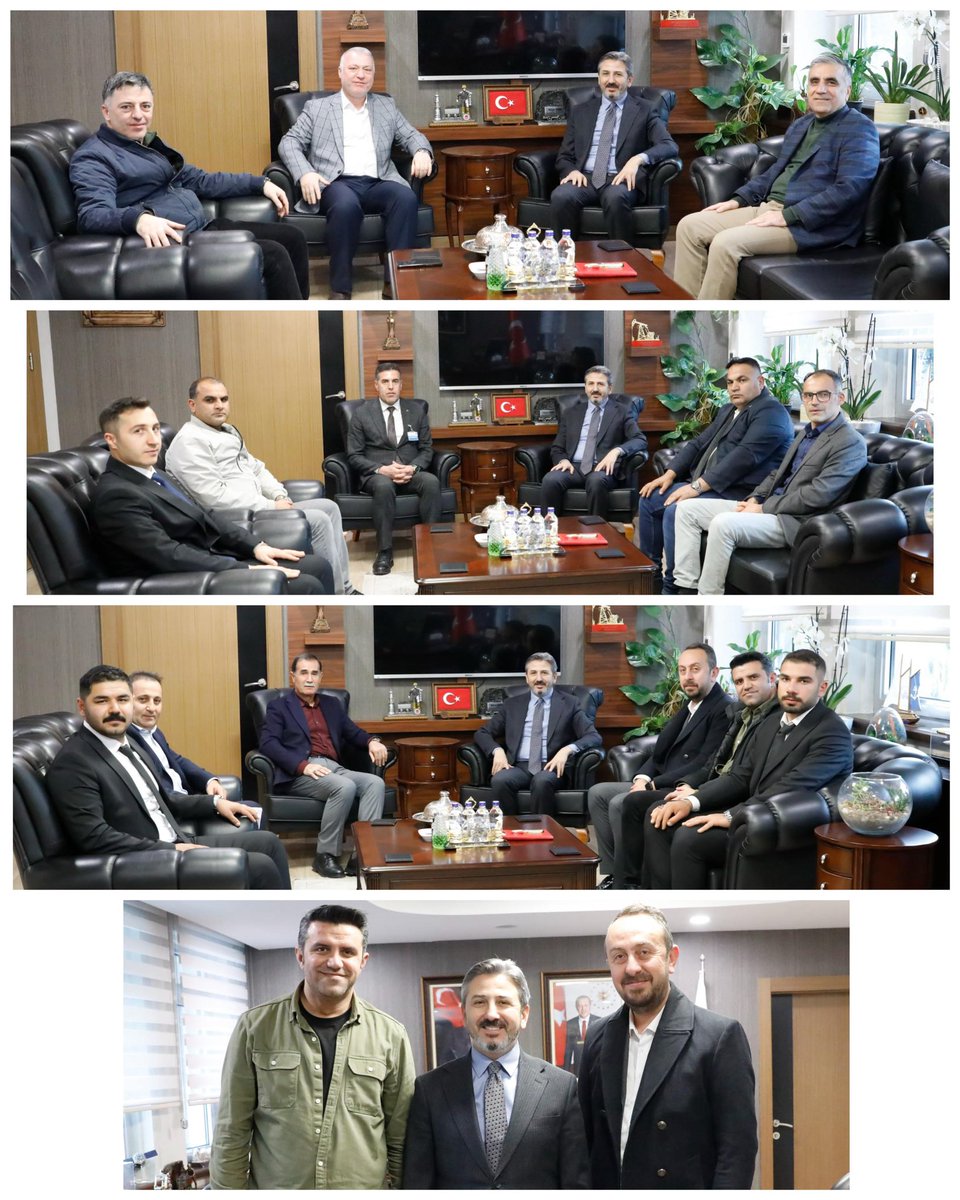 Ziyaretimize gelen birbirinden kıymetli misafirlerimizi <a href="/csgbakanligi/">T.C. Çalışma ve Sosyal Güvenlik Bakanlığı</a> ‘nda  ağırladık. 

Her bir misafirimize #TürkiyeYüzyılı’nın inşaasında göstermiş oldukları gayret ve fedakarlıklarından dolayı yürekten teşekkür ediyorum. 

Daha müreffeh yarınlar için bir ve beraber olarak