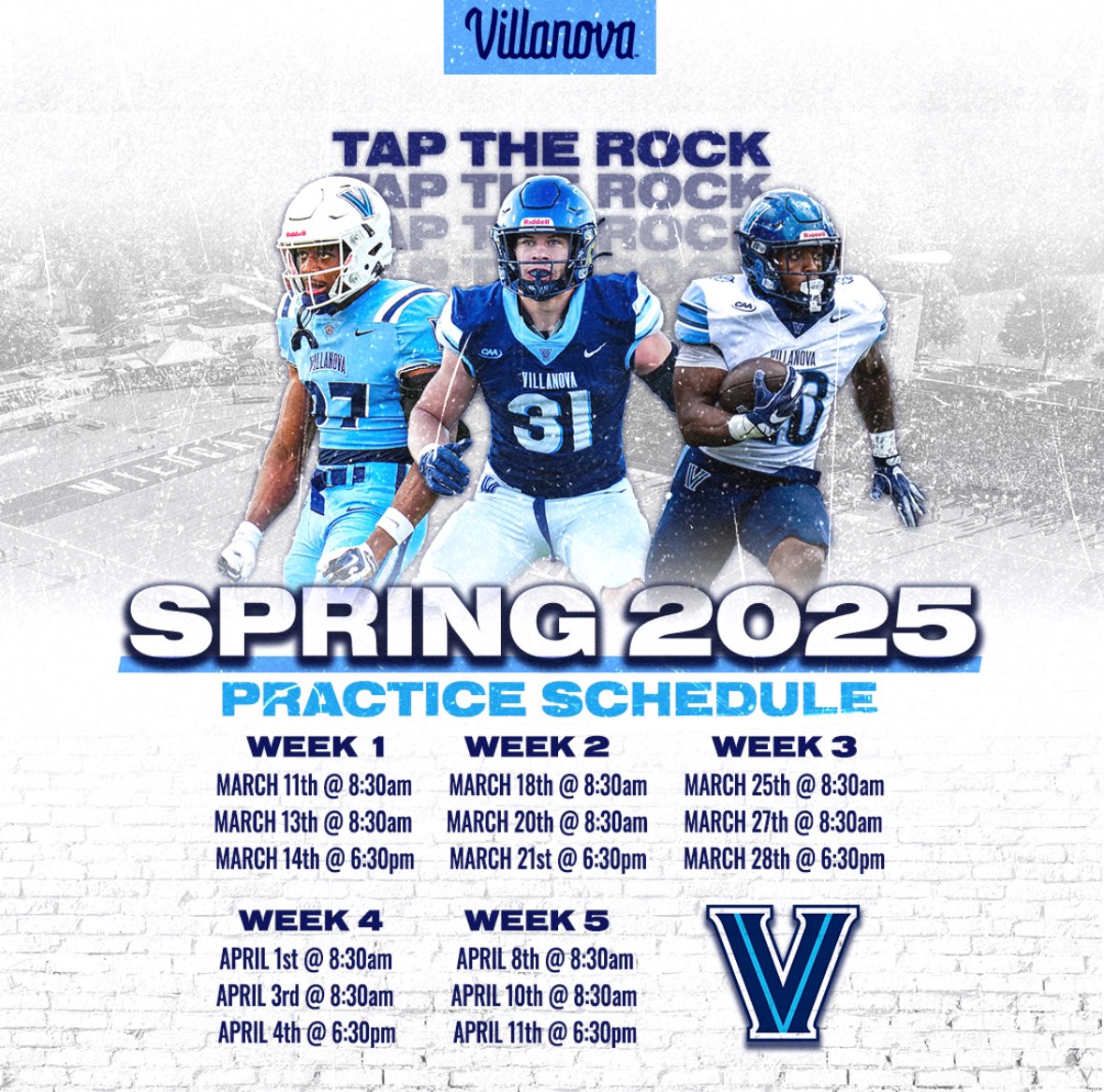 Will Day (@will_day48) on Twitter photo Thank you <a href="/Coach_JFletcher/">Joshua Fletcher</a> for the invite up to Villanova to come watch a spring practice. Looking forward to being on campus and learning more about the program!
<a href="/CoachRiede/">Dave Riede</a> <a href="/coachferranteVU/">Mark Ferrante</a> Thank you <a href="/Coach_JFletcher/">Joshua Fletcher</a> for the invite up to Villanova to come watch a spring practice. Looking forward to being on campus and learning more about the program!
<a href="/CoachRiede/">Dave Riede</a> <a href="/coachferranteVU/">Mark Ferrante</a>