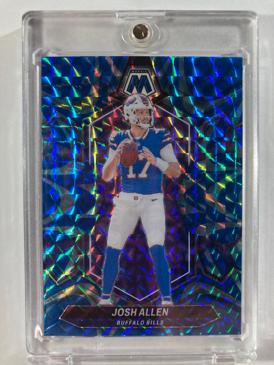 🎁Appreciation Day Giveaway🎁

Winner Announced Tuesday

🔥Josh Allen Buffalo Blue Mosaic #BillsMafia 

To enter
1. Follow
2. Retweet
3. Like