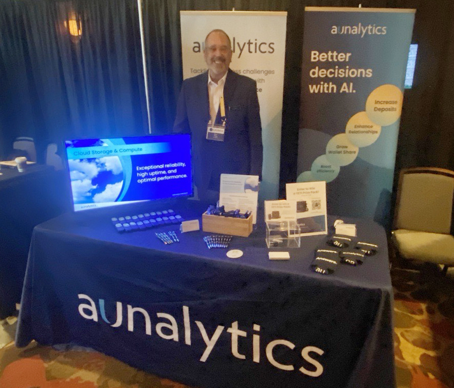 Aunalytics is back on the road at Carolinas' LAUNCH 2025! Brad is meeting with credit union leaders to discuss how we can make them more productive and improve the member experience through data and AI, and make life easier for their IT teams with our cloud and backup solutions!