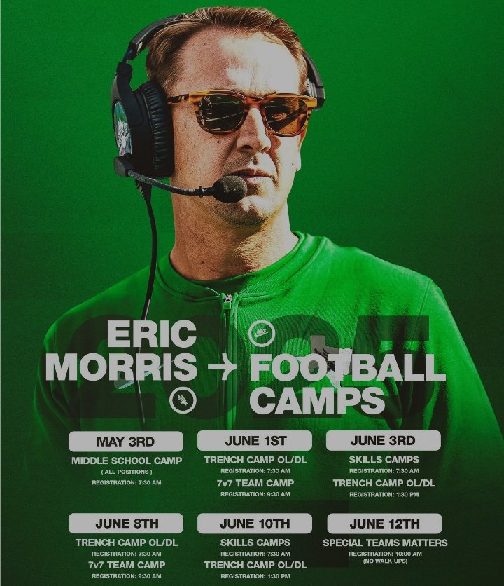 Hunter (@hunter662726) on Twitter photo Blessed to receive more camp invites from UNT thank you <a href="/TrustMyEyesO/">⭕️FFERTUNITY</a>
Hc:<a href="/CoachArteaga/">Adam Arteaga</a>
Rc: <a href="/CoachBradShea/">Coach Brad Shea™ M.Ed🏴☠️</a>
#uncommited #junior #longsnapper
#OLine Blessed to receive more camp invites from UNT thank you <a href="/TrustMyEyesO/">⭕️FFERTUNITY</a>
Hc:<a href="/CoachArteaga/">Adam Arteaga</a>
Rc: <a href="/CoachBradShea/">Coach Brad Shea™ M.Ed🏴☠️</a>
#uncommited #junior #longsnapper
#OLine