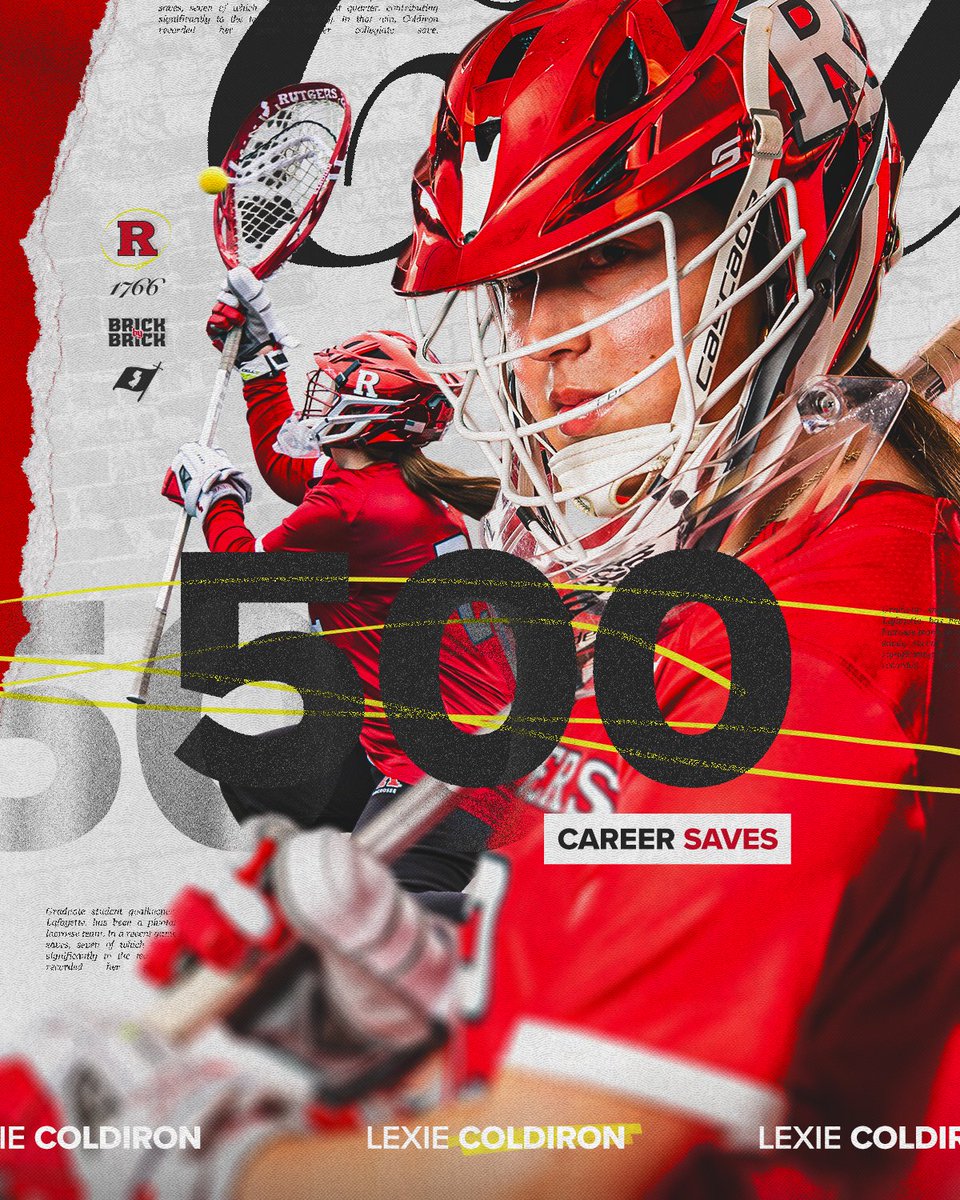 🚨 5️⃣0️⃣0️⃣  CAREER SAVES! 🚨

Congratulations, Lexie Coldiron! B1G things ahead!

#BxB 🧱 | #GoRU