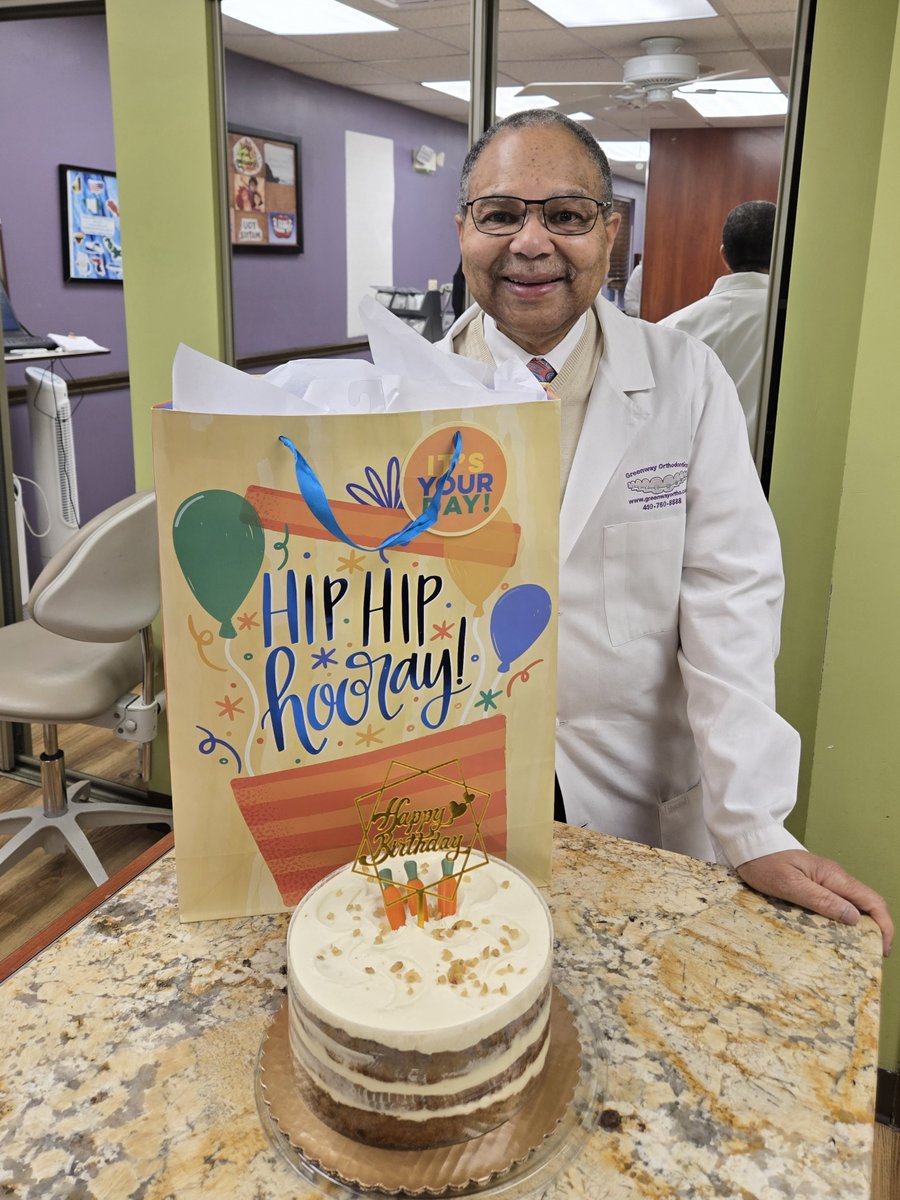 Happy Birthday Dr.A! 🥳 Hoping your birthday brings you many happy reasons to celebrate! We appreciate everything that you do for Greenway Orthodontics. ❤️